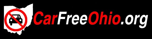 CarFreeOhio.org Sticker