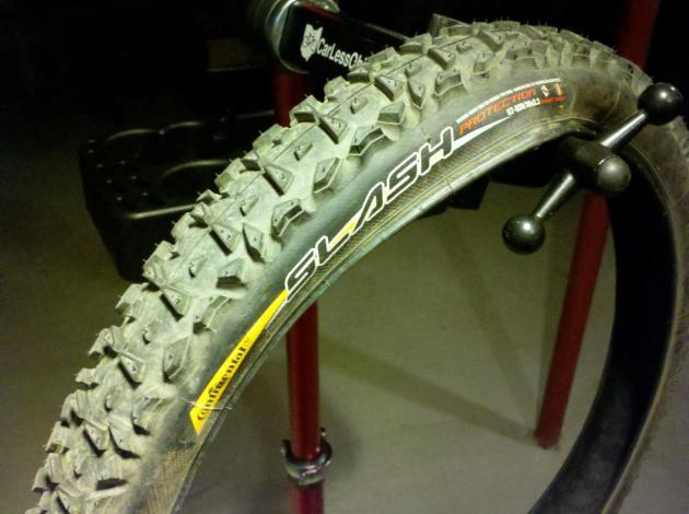 Continental Slash ProTection tire