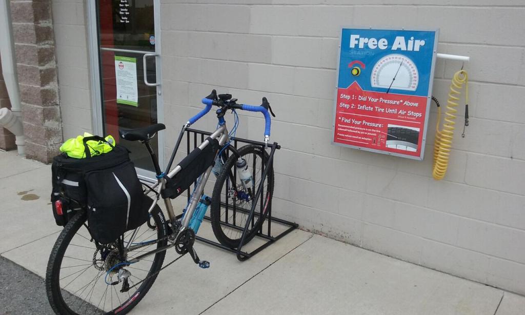 Back door of the Trek Bicycle Store of Columbus - Westerville
