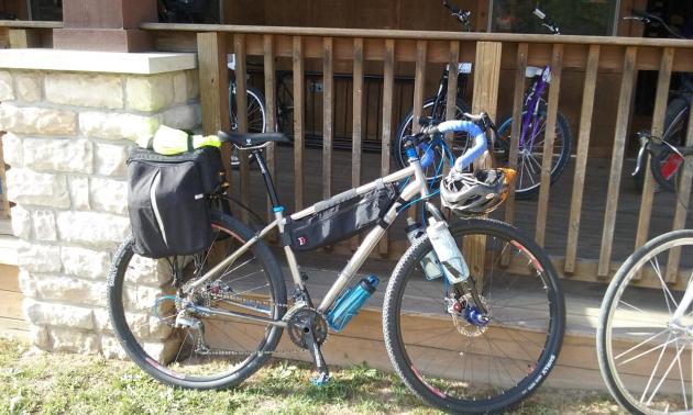 At Ernie's Bike Shop in Massillon, Ohio